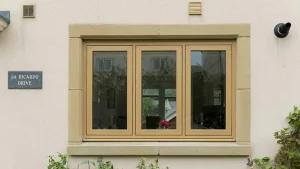 پنجره ترمال‌ بریک شامپاینی