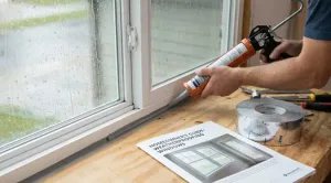 جلوگیری از ورود آب باران از پنجره